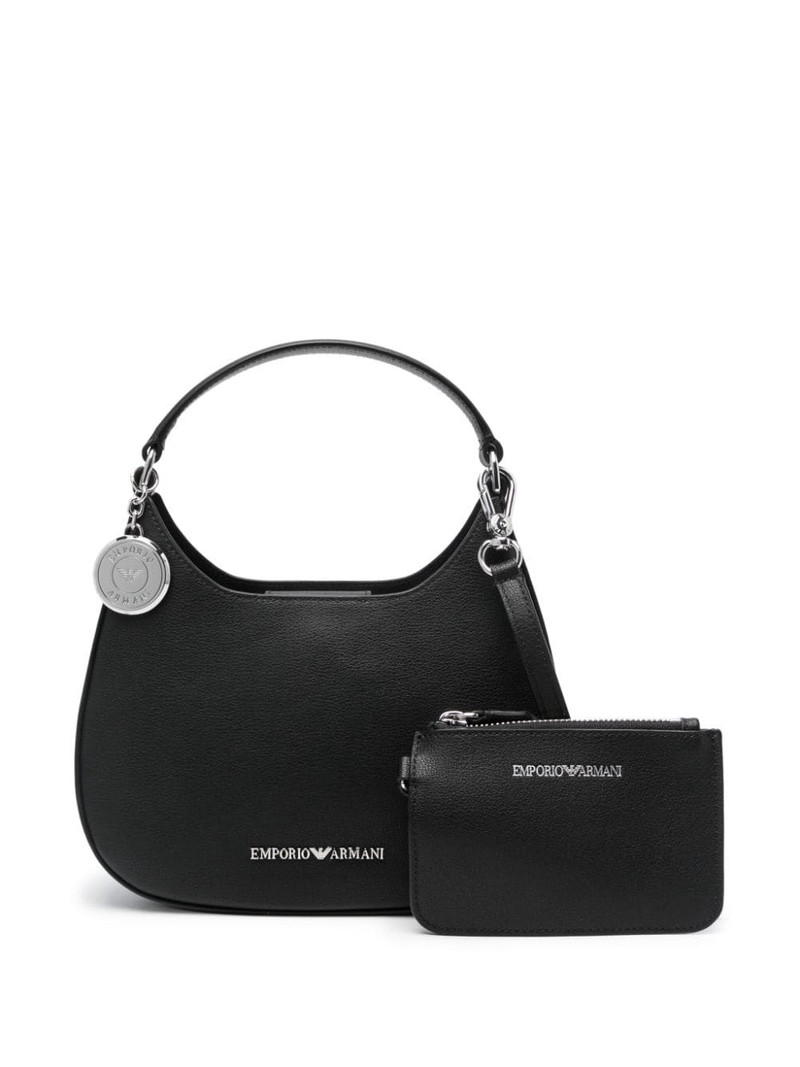 EMPORIO ARMANI logo-plaque tote bag outlook