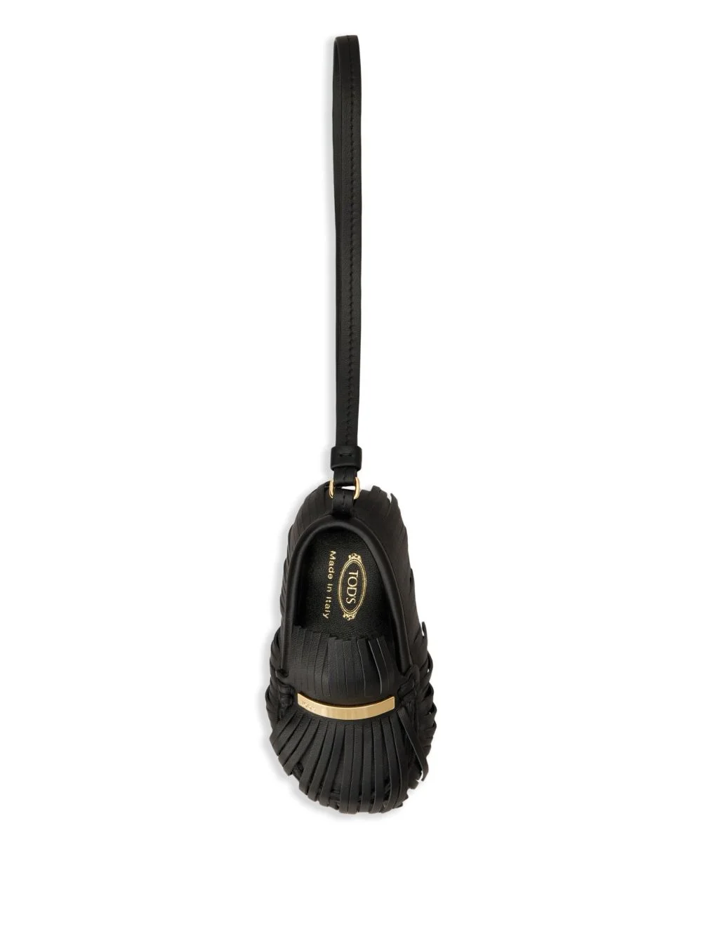 fringed loafer keyring - 1