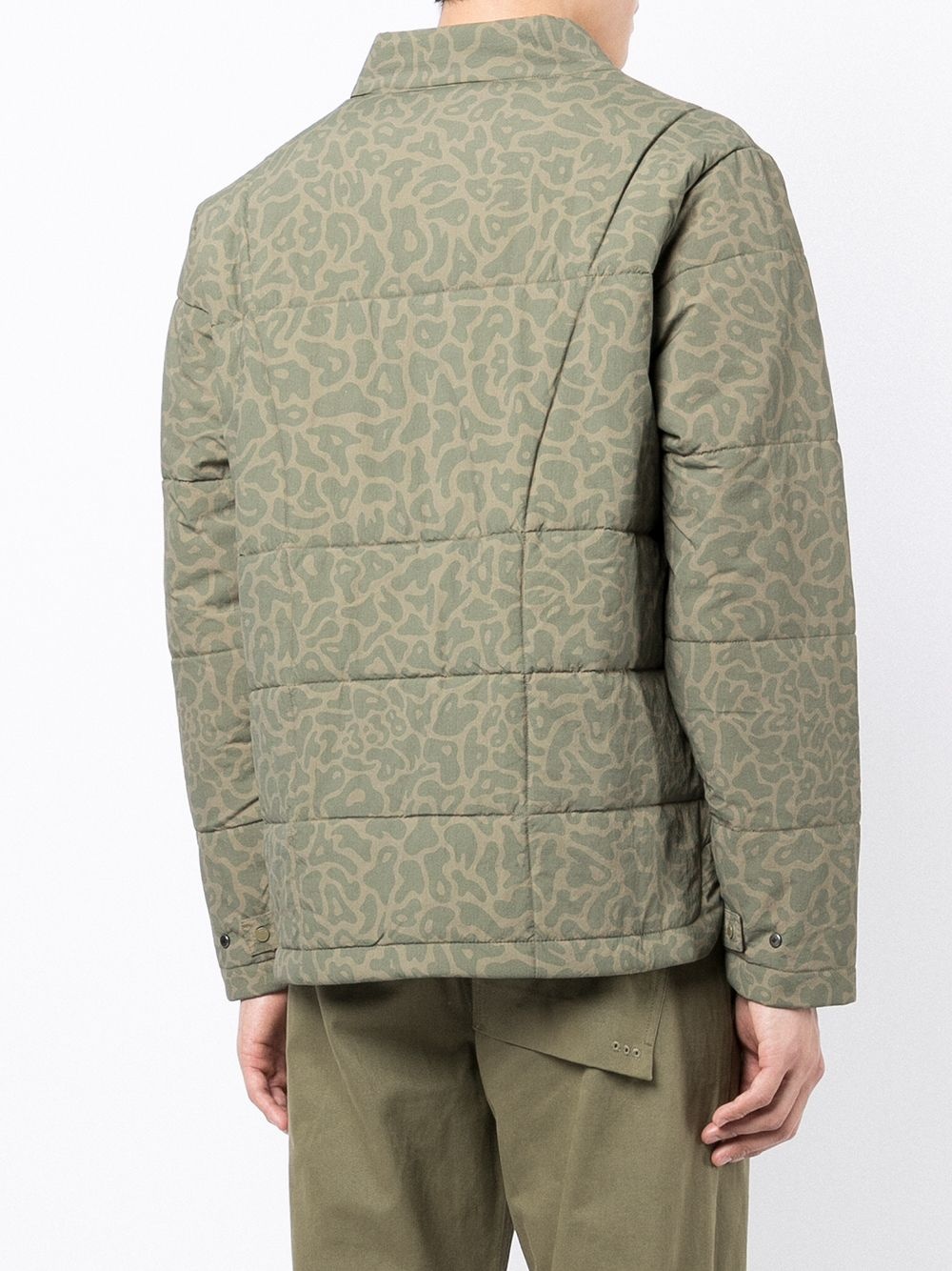 padded tie-waist jacket - 4