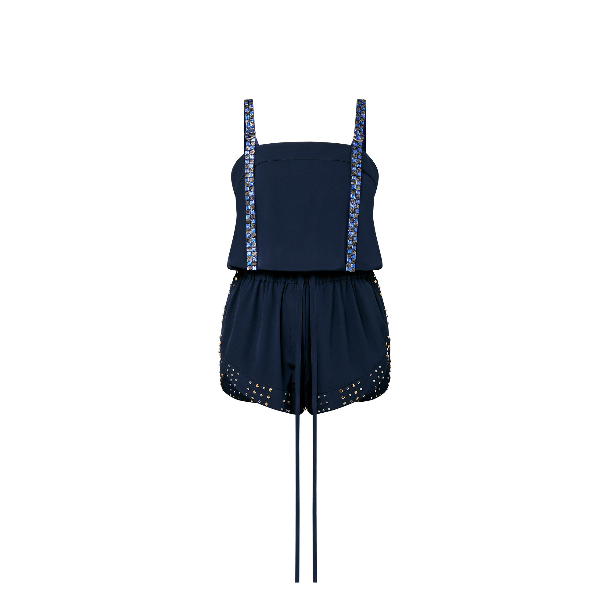 Clous Trim Playsuit - 1