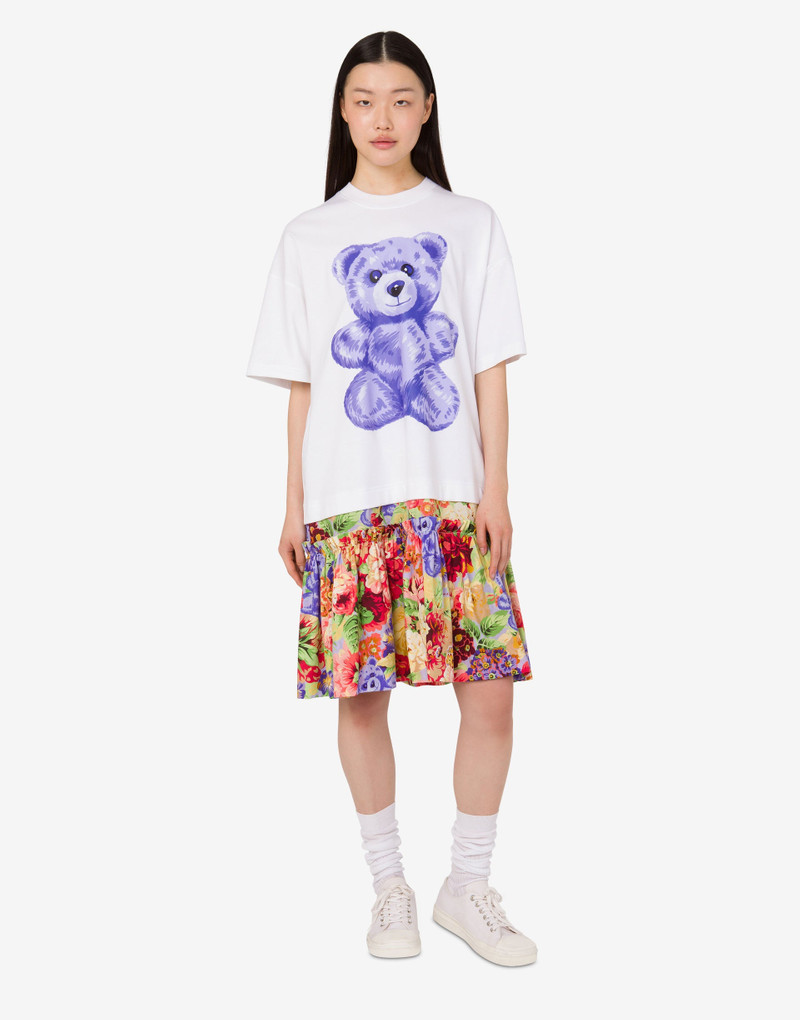 OVERSIZED COTTON DRESS MOSCHINO TEDDY BEAR 1