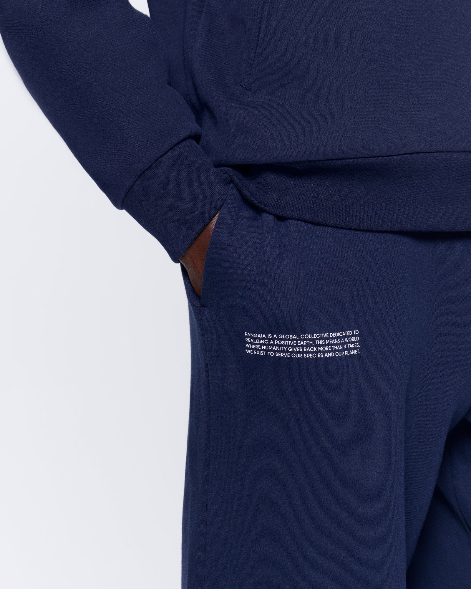 Mens 365 Midweight Hoodie - Navy Blue - 5