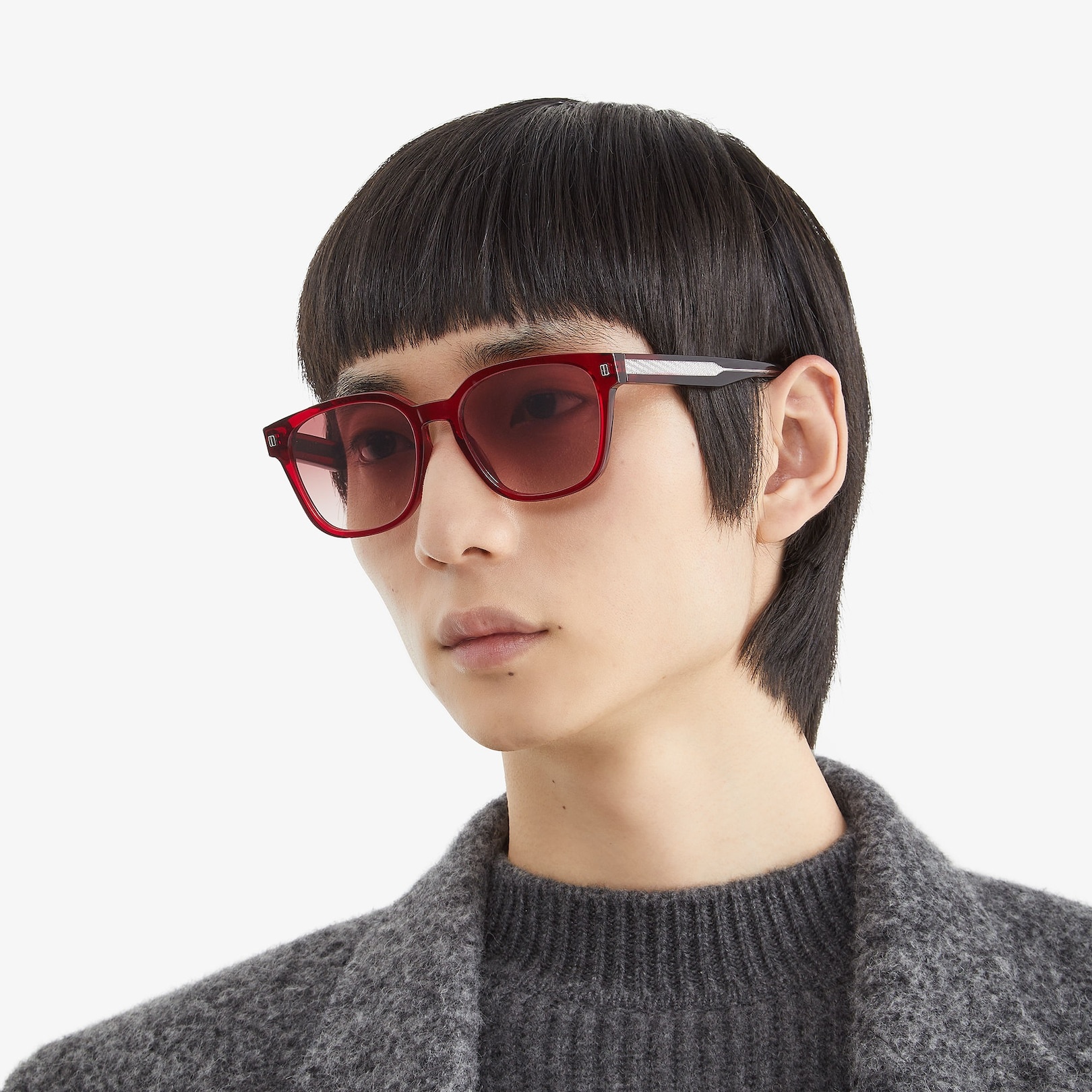 Burgundy sunglasses - 4