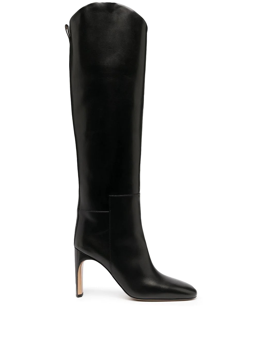 sculpted heel knee-high boots - 1