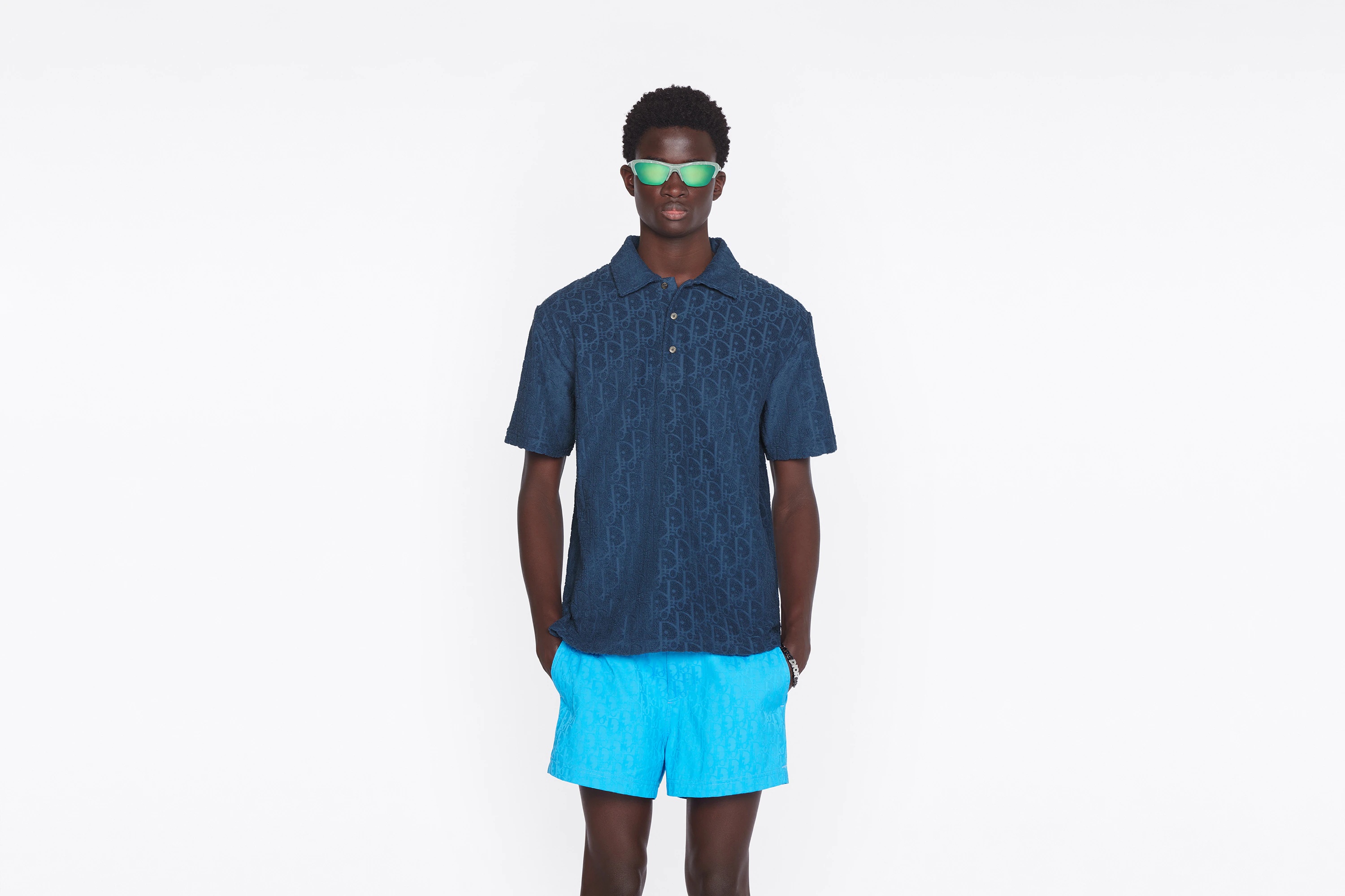 Oversized Dior Oblique Polo Shirt - 4