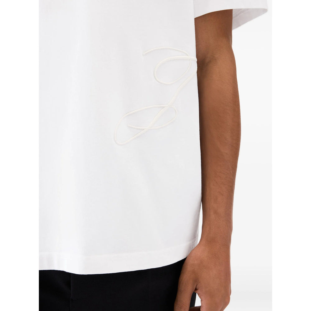 Jacquemus White T-Shirts & Vests - T-Shirts Men - 3