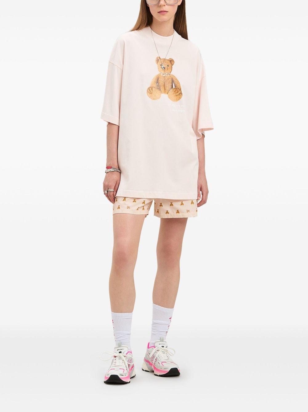 Mini Bear Monogram shorts - 2