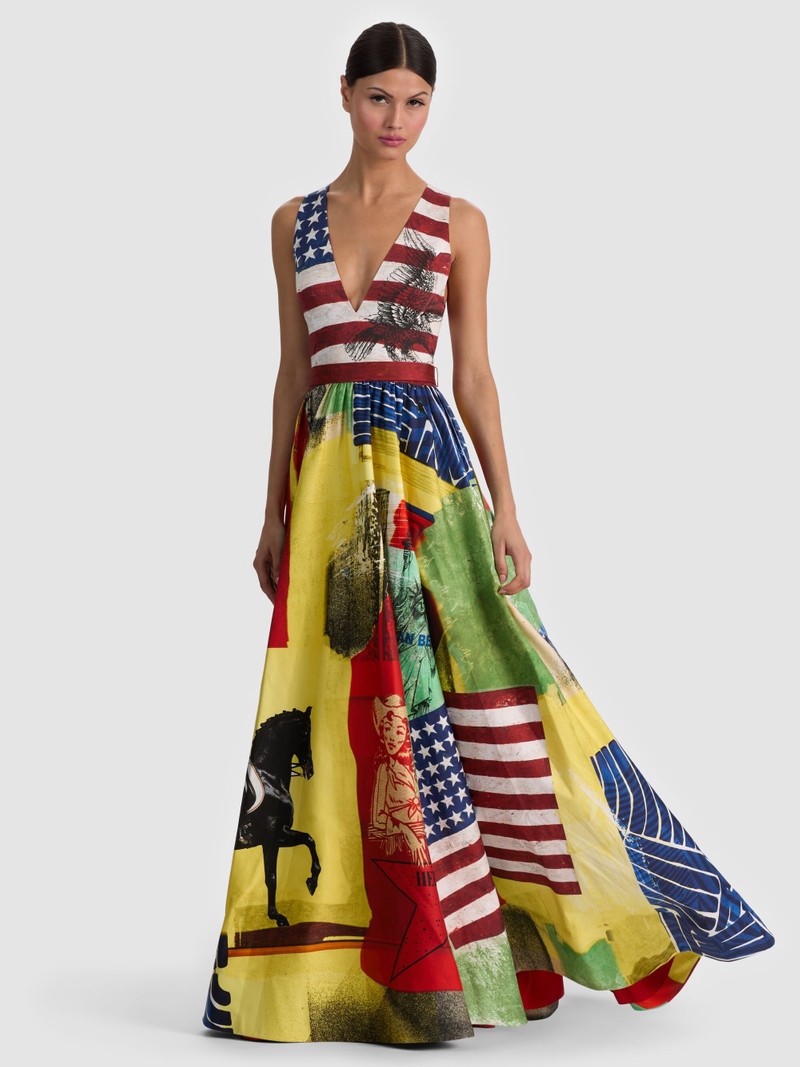DARCIE FLARED GOWN 5