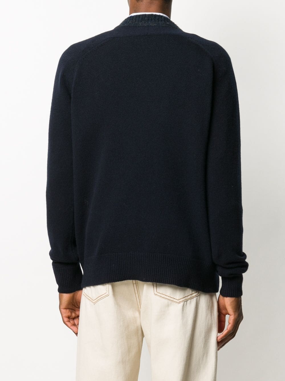 crew-neck wool jumper - 4