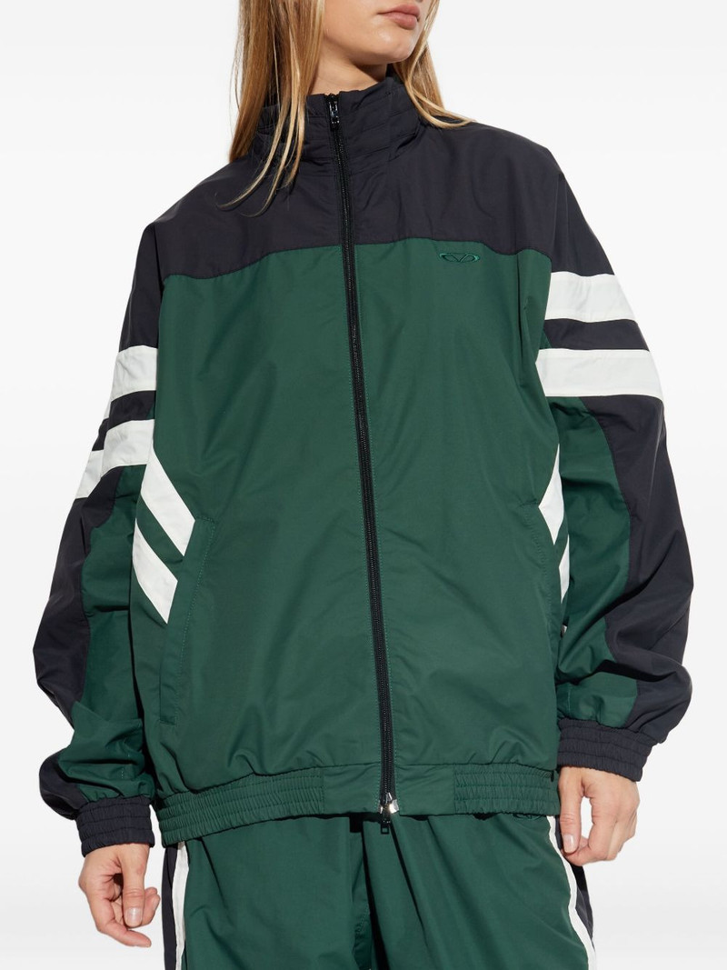 VETEMENTS stripe detail jacket outlook