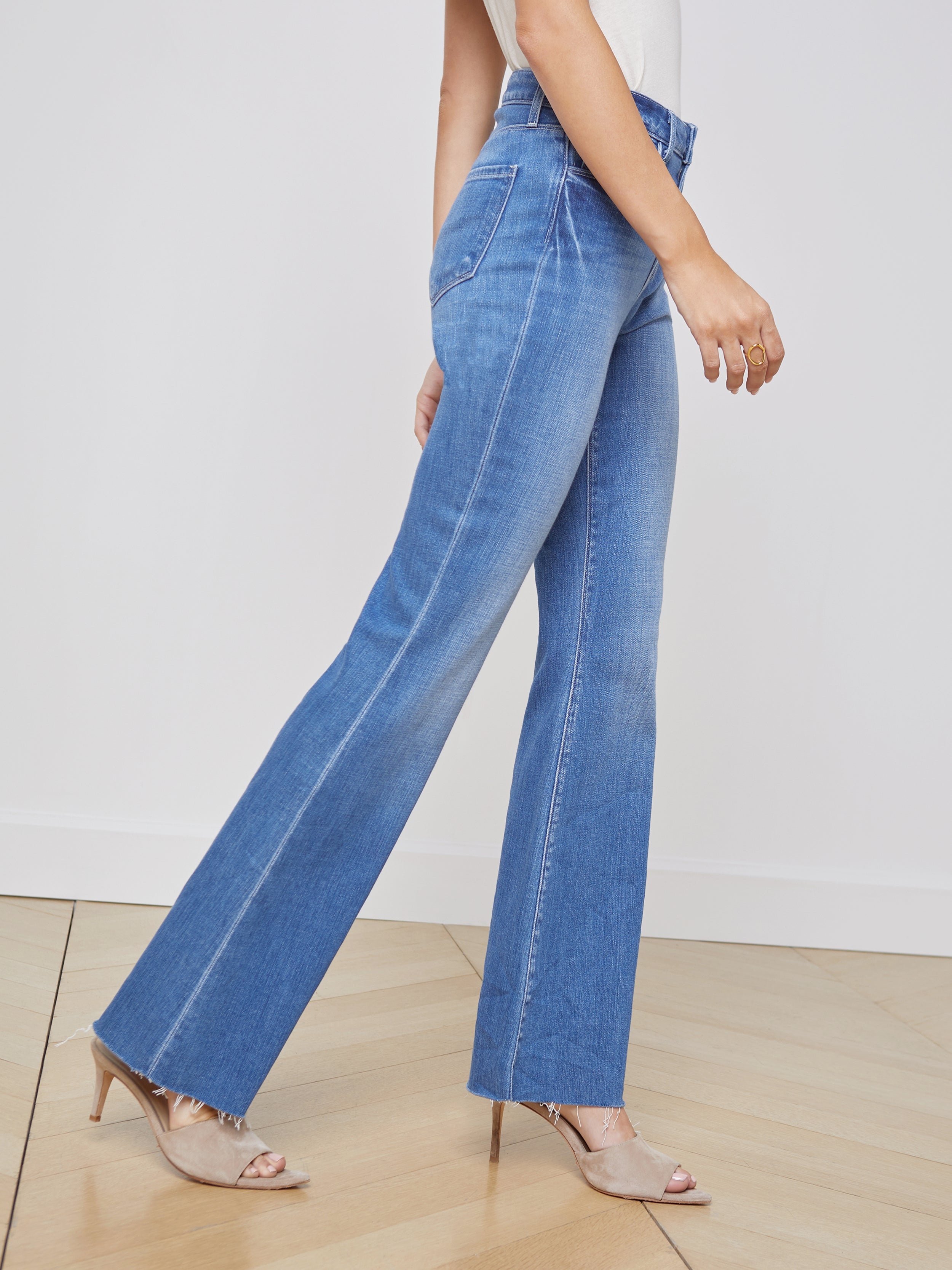 Sera Sneaker Flare Jean - 3