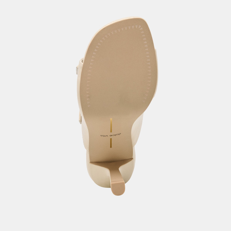 NEKO HEELS BONE LEATHER 11