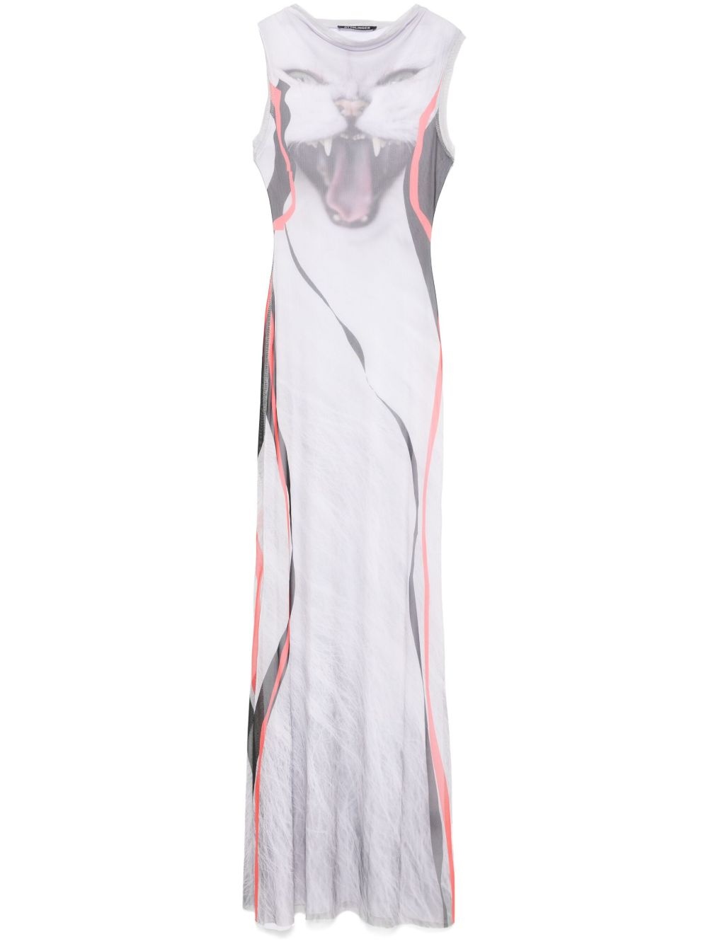 mesh maxi dress - 1