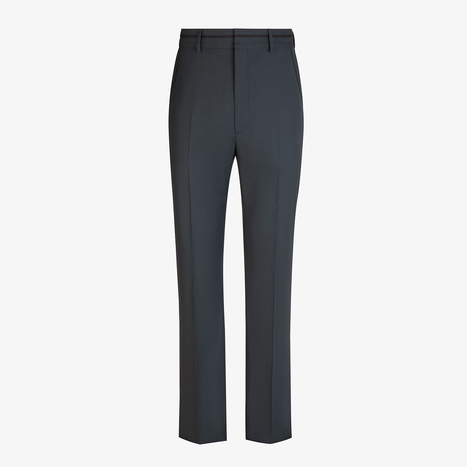 Gray twill pants - 1