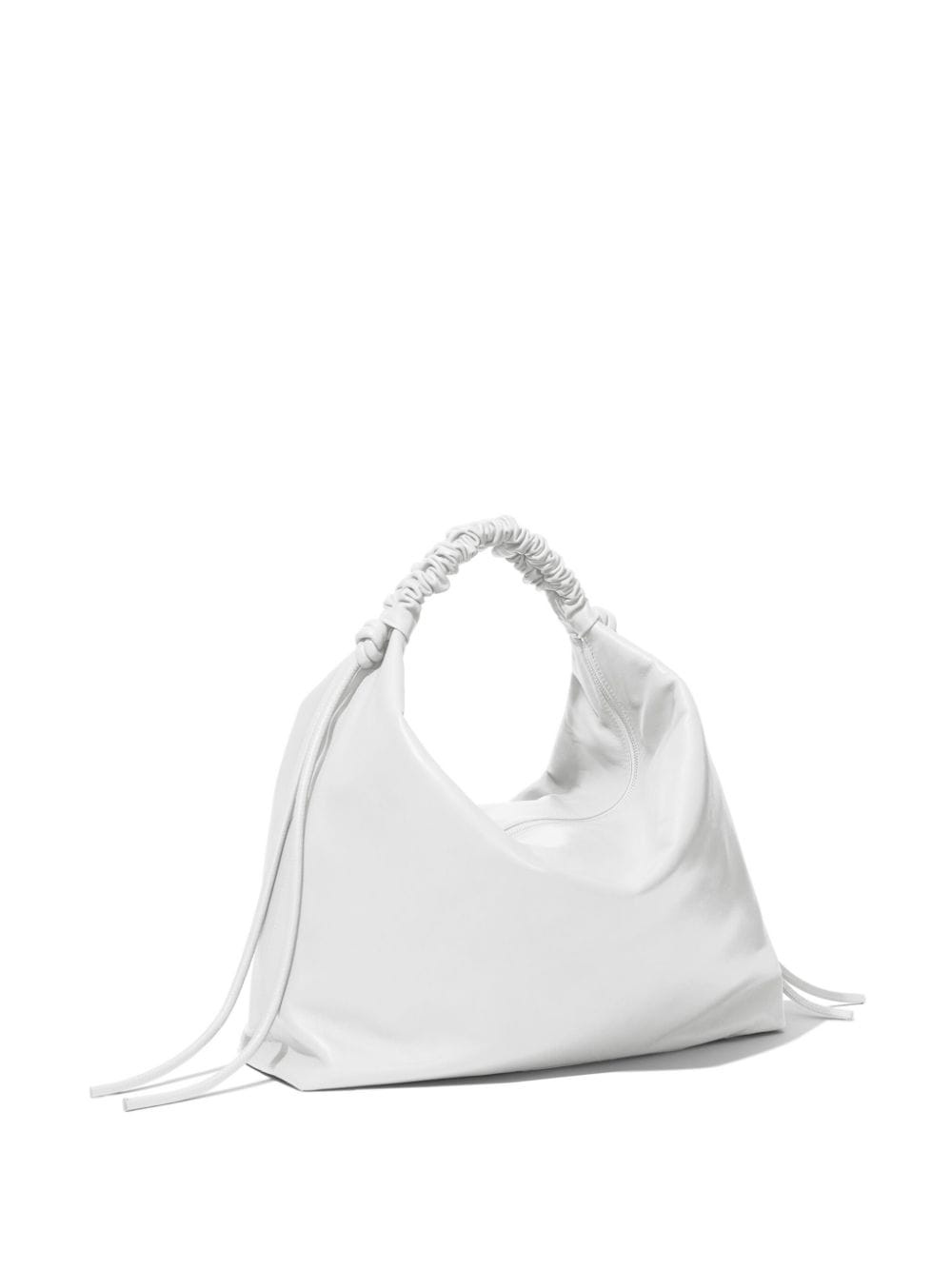 large Drawstring leather shoulder bag - 5