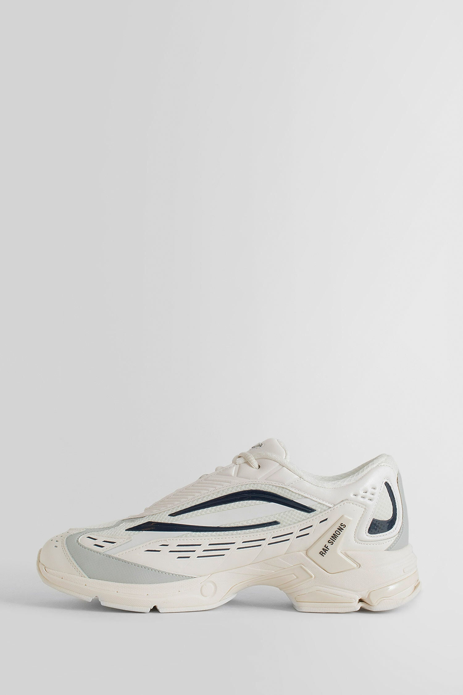 RAF SIMONS MAN WHITE SNEAKERS - 4