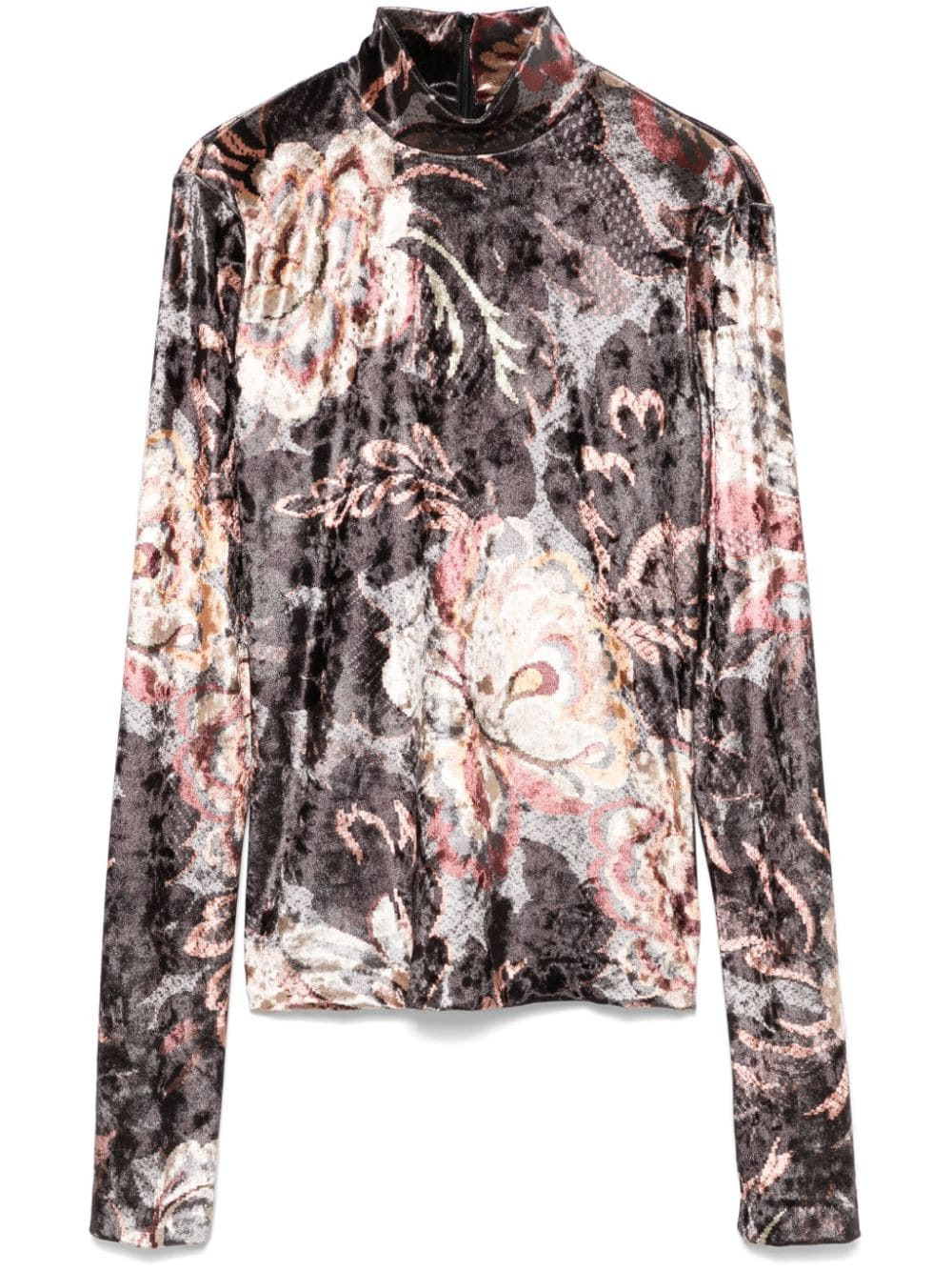 Etro Women Printed High-Neck Sweater - 1