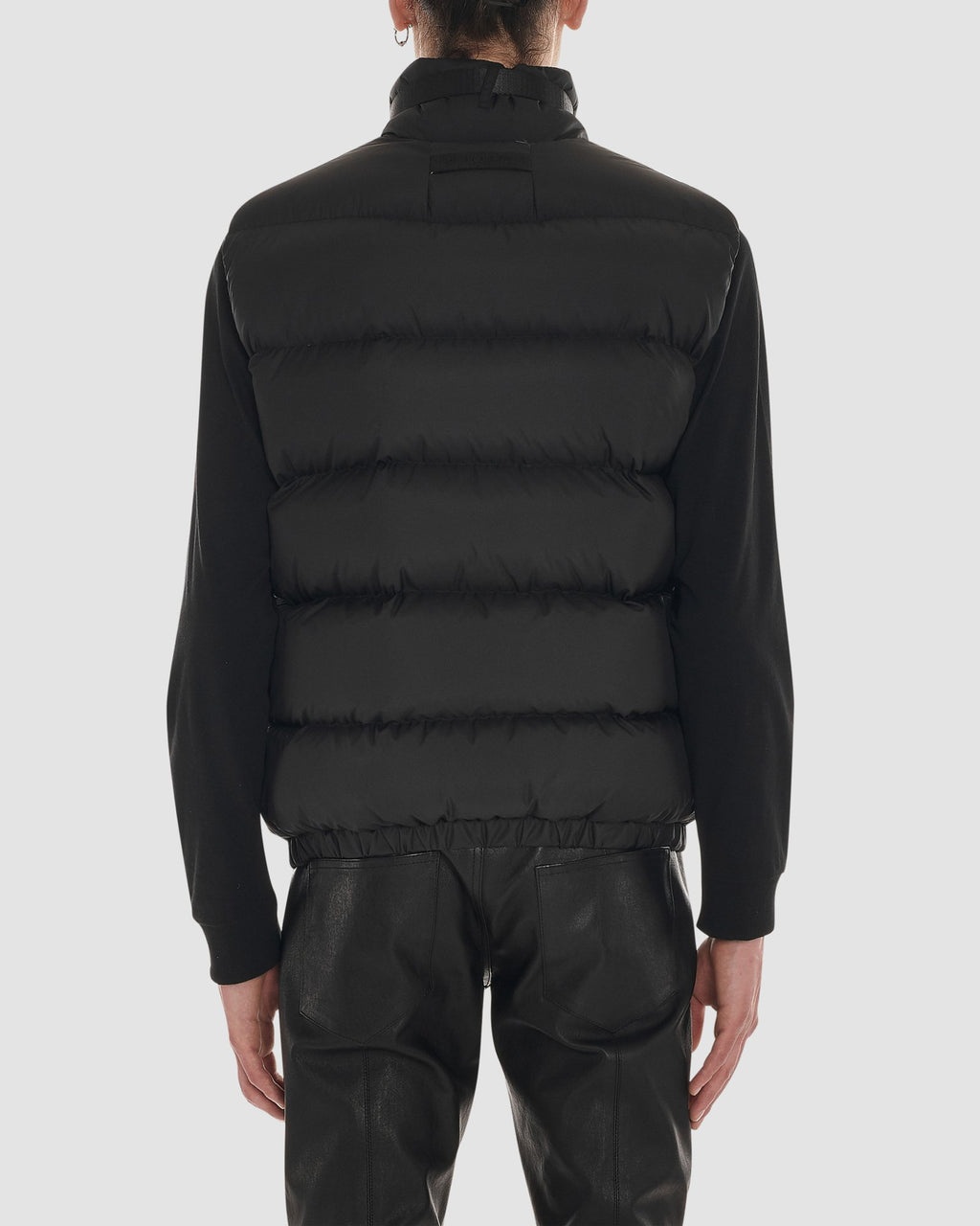 PUFFER VEST W METAL BUCKLE - 5