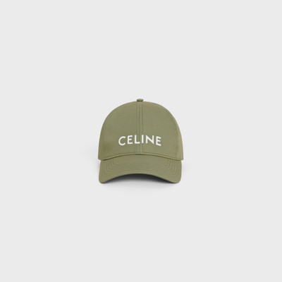CELINE Celine baseball cap in cotton outlook