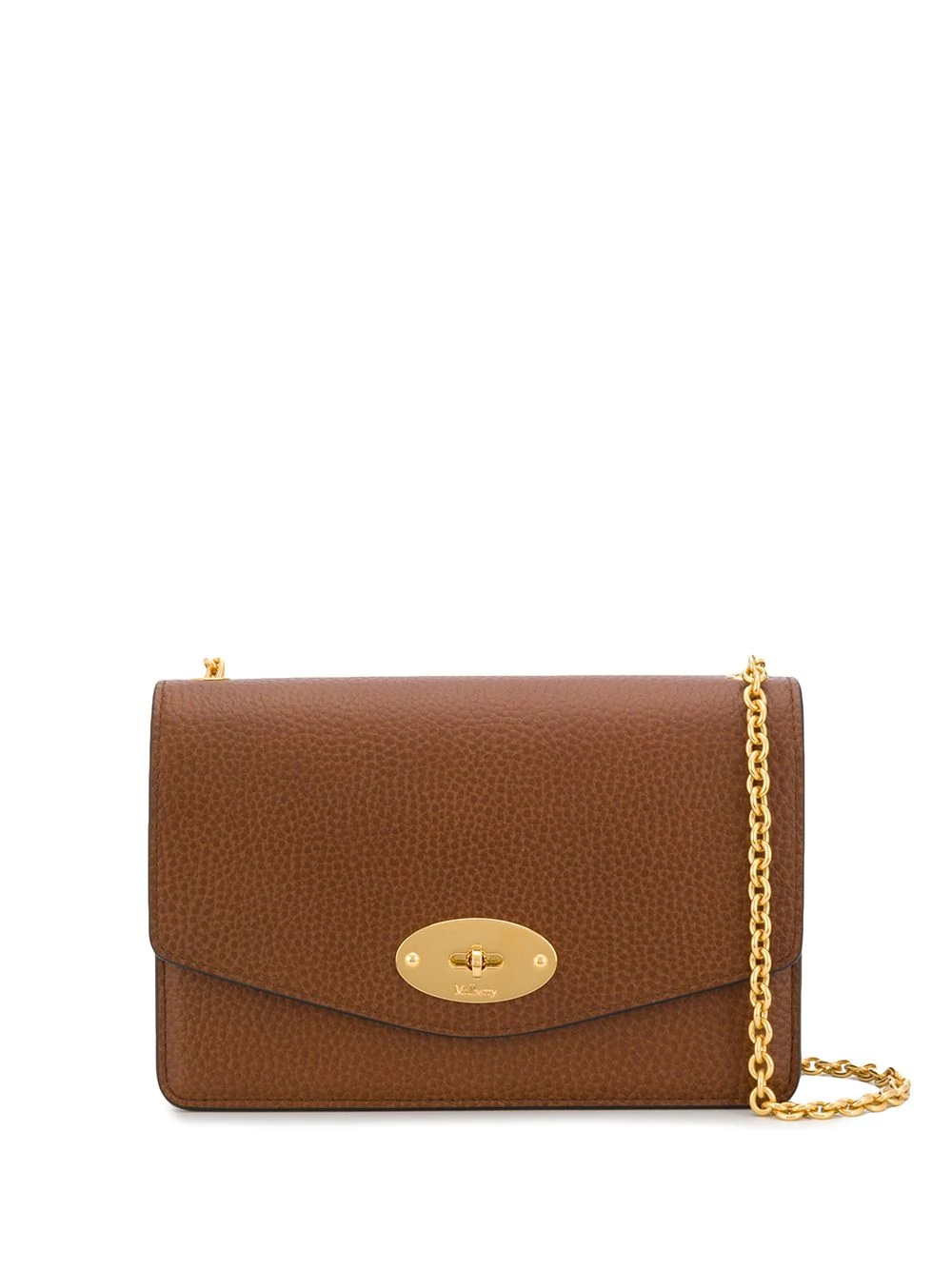 foldover chain crossbody bag - 1