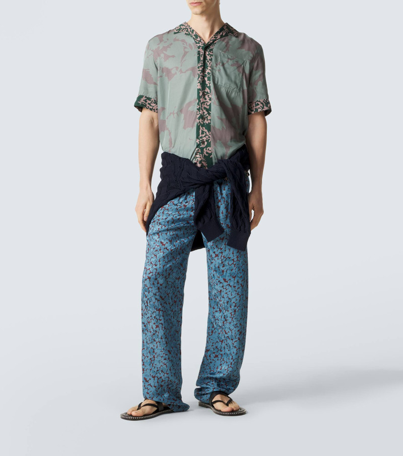 Dries Van Noten Printed straight pants outlook