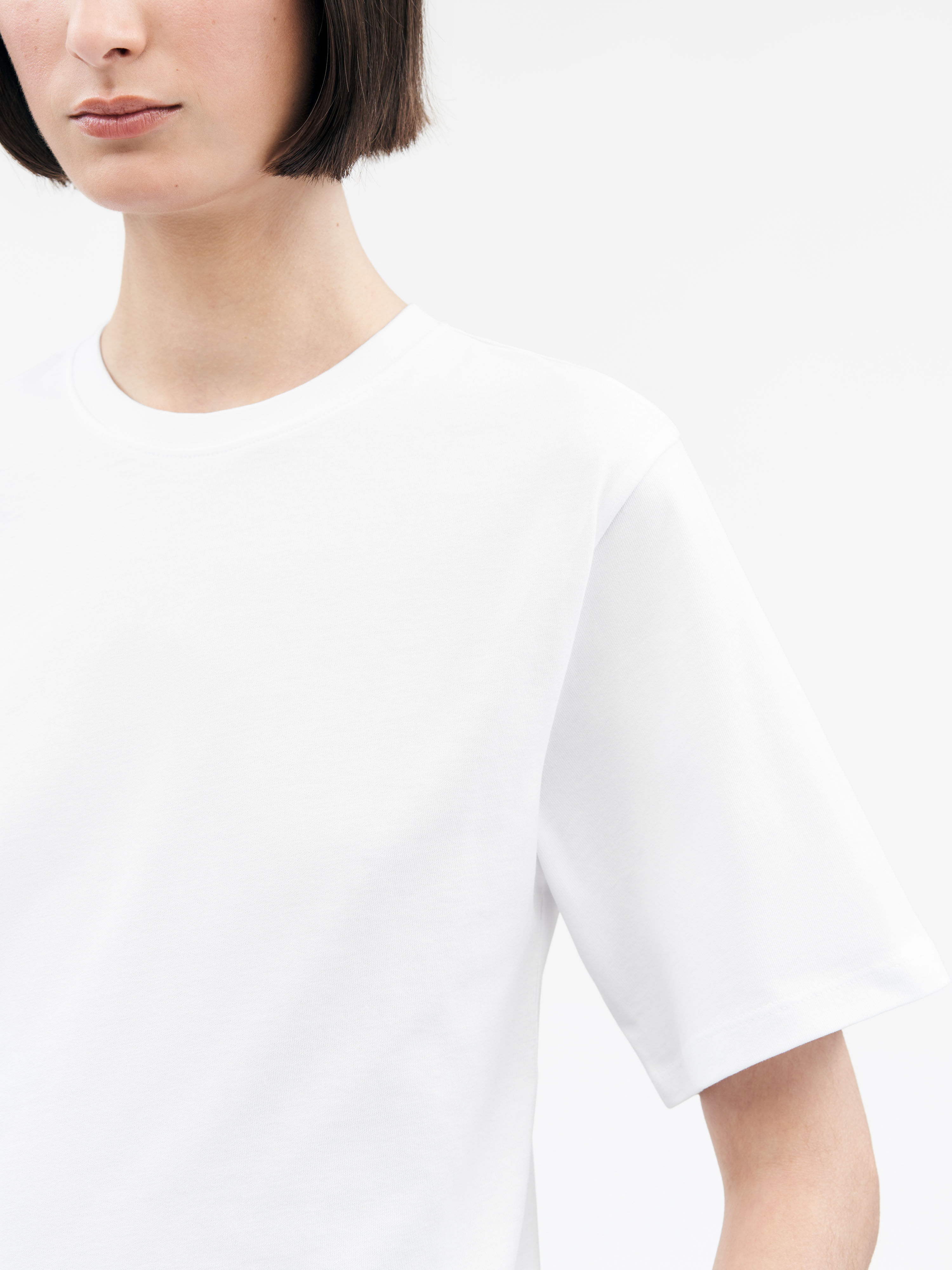 Lori Round-Neck Cotton T-Shirt - 5
