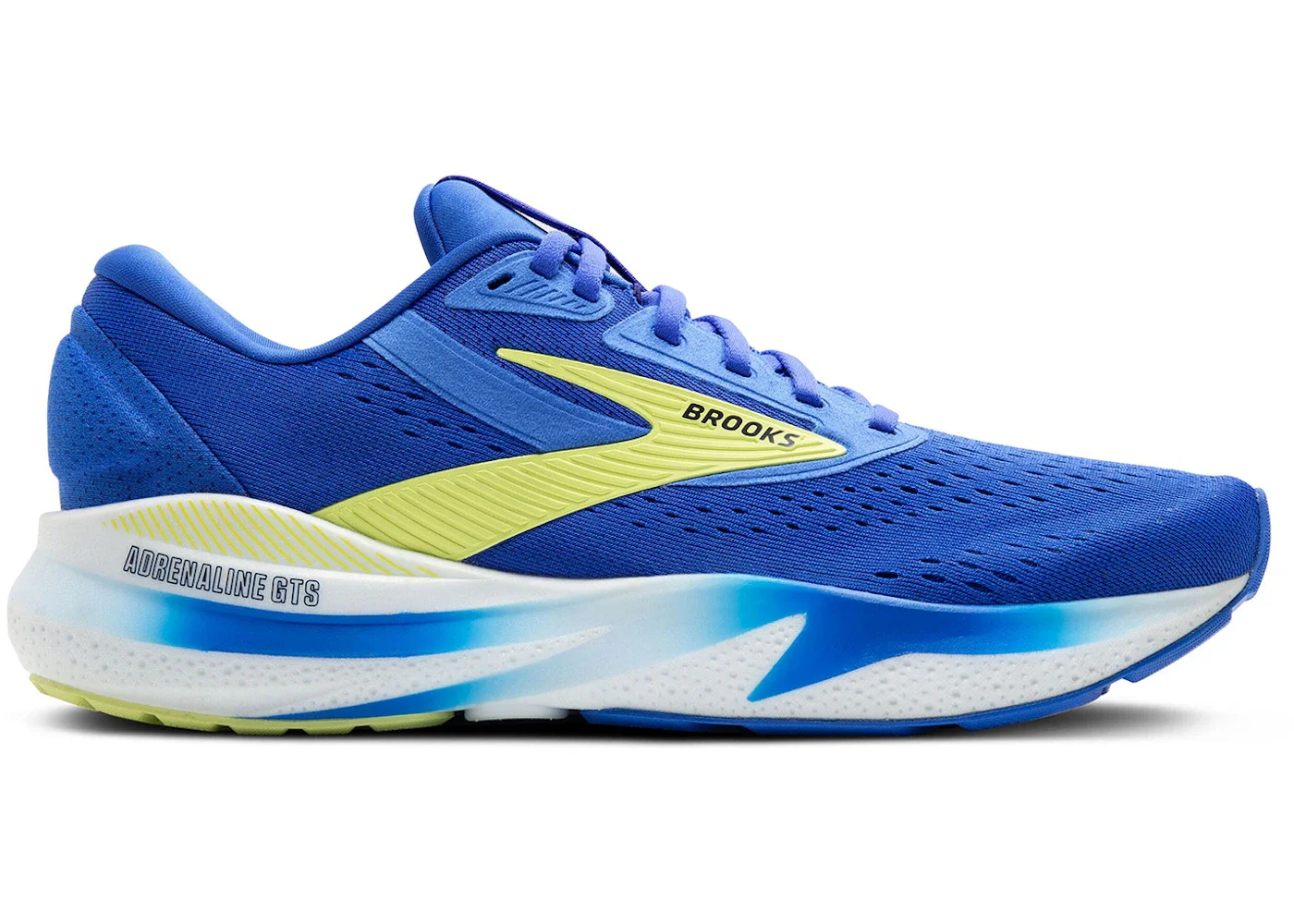 Brooks Adrenaline GTS 24 Cobalt Neo Yellow Peacoat - 1