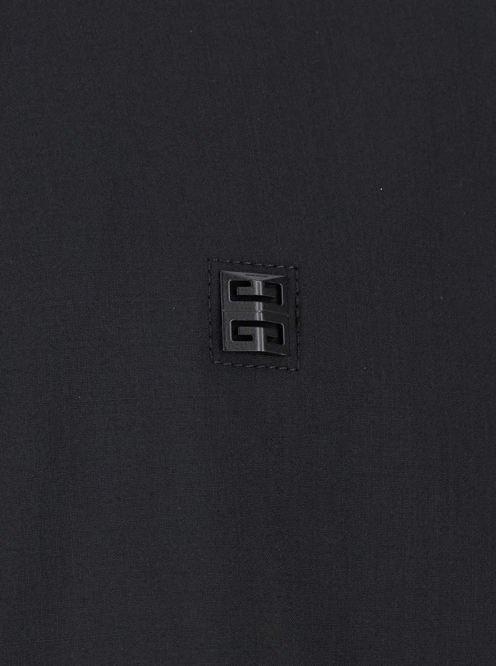 Givenchy Men Black Zip-Up Hoodie With Logo Detail In Wool Man - 3