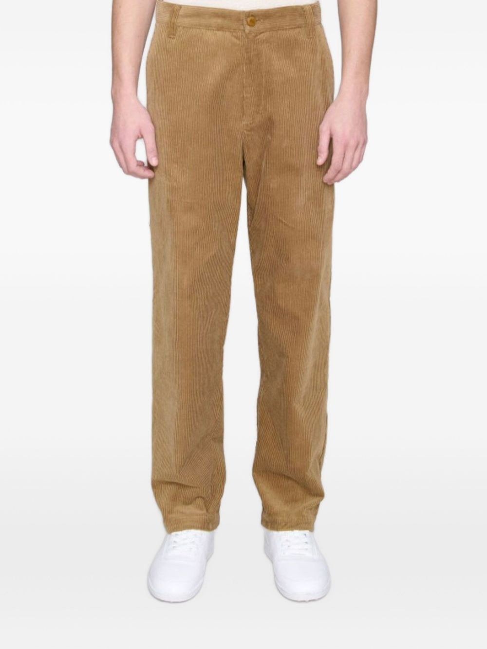 corduroy straight-leg trousers - 2