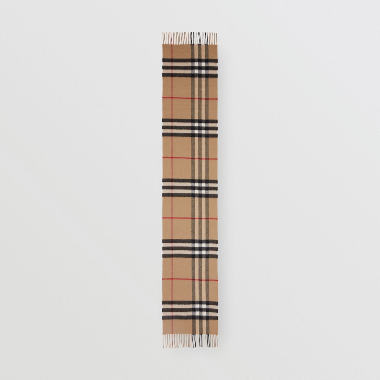 The Classic Check Cashmere Scarf - 6