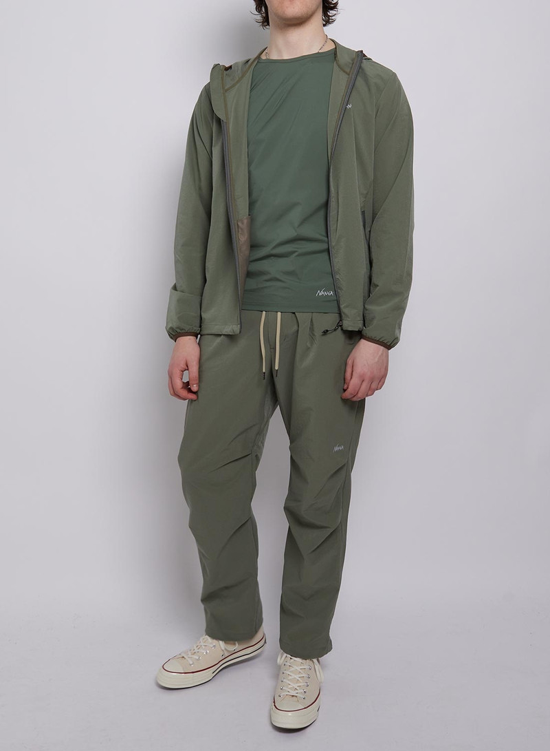 Nigel Cabourn Nanga Air Cloth Comfy Pants in Olive Drab outlook