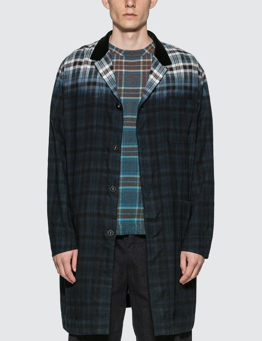 Madras Check Coat - 1