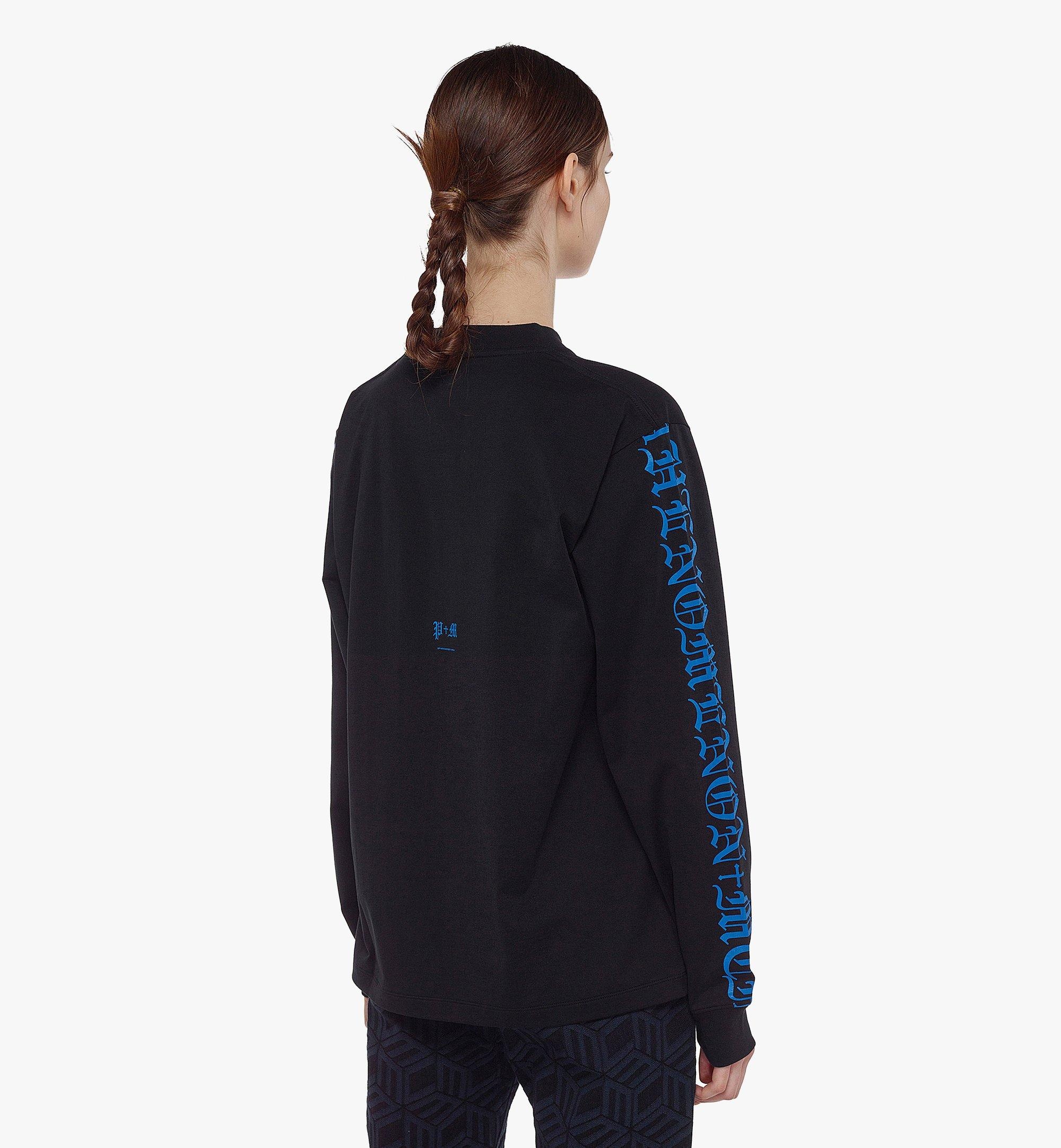 Men's PHENOMENON+MCM Logo Print Long Sleeve T-Shirt - 4