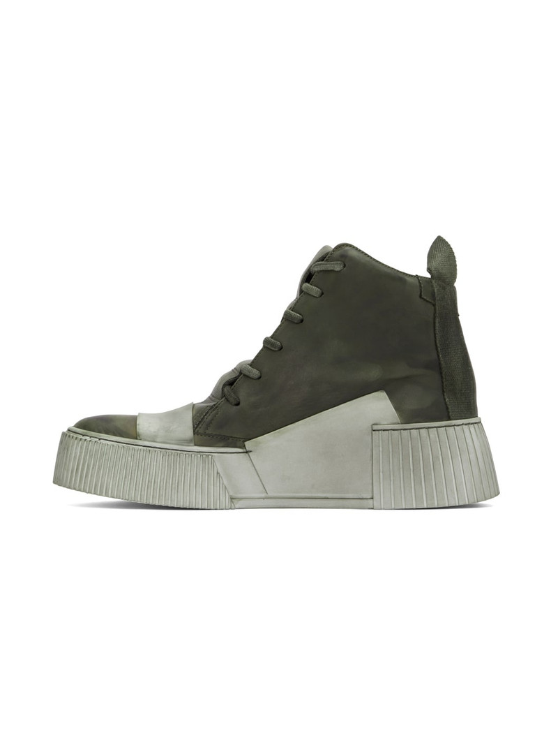 SSENSE Exclusive Khaki Bamba 1.1 Sneakers 3
