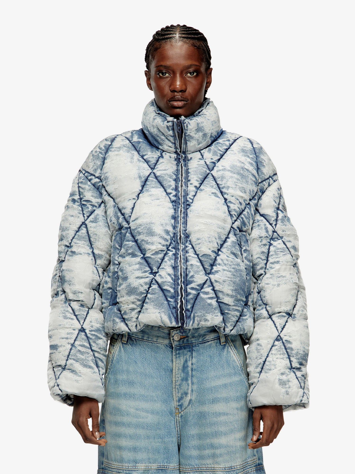 W-Histel Denim Down Jacket - 3