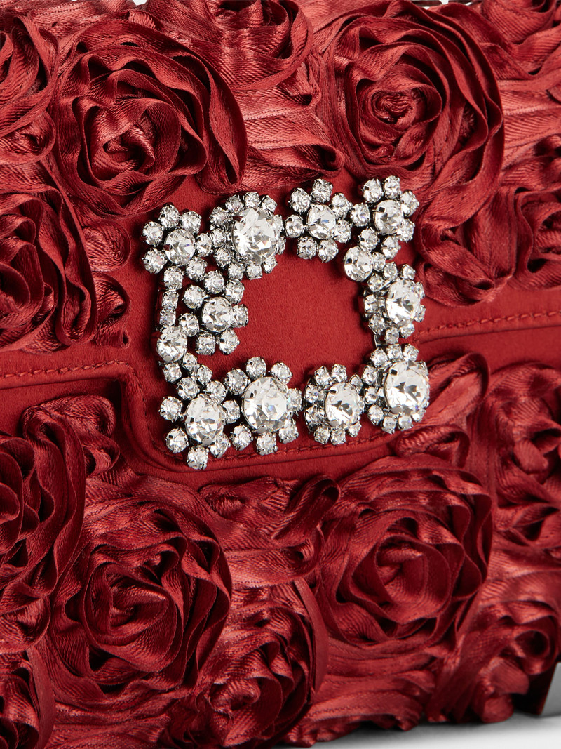Jewel Efflorescence Mini Bag in satin 6