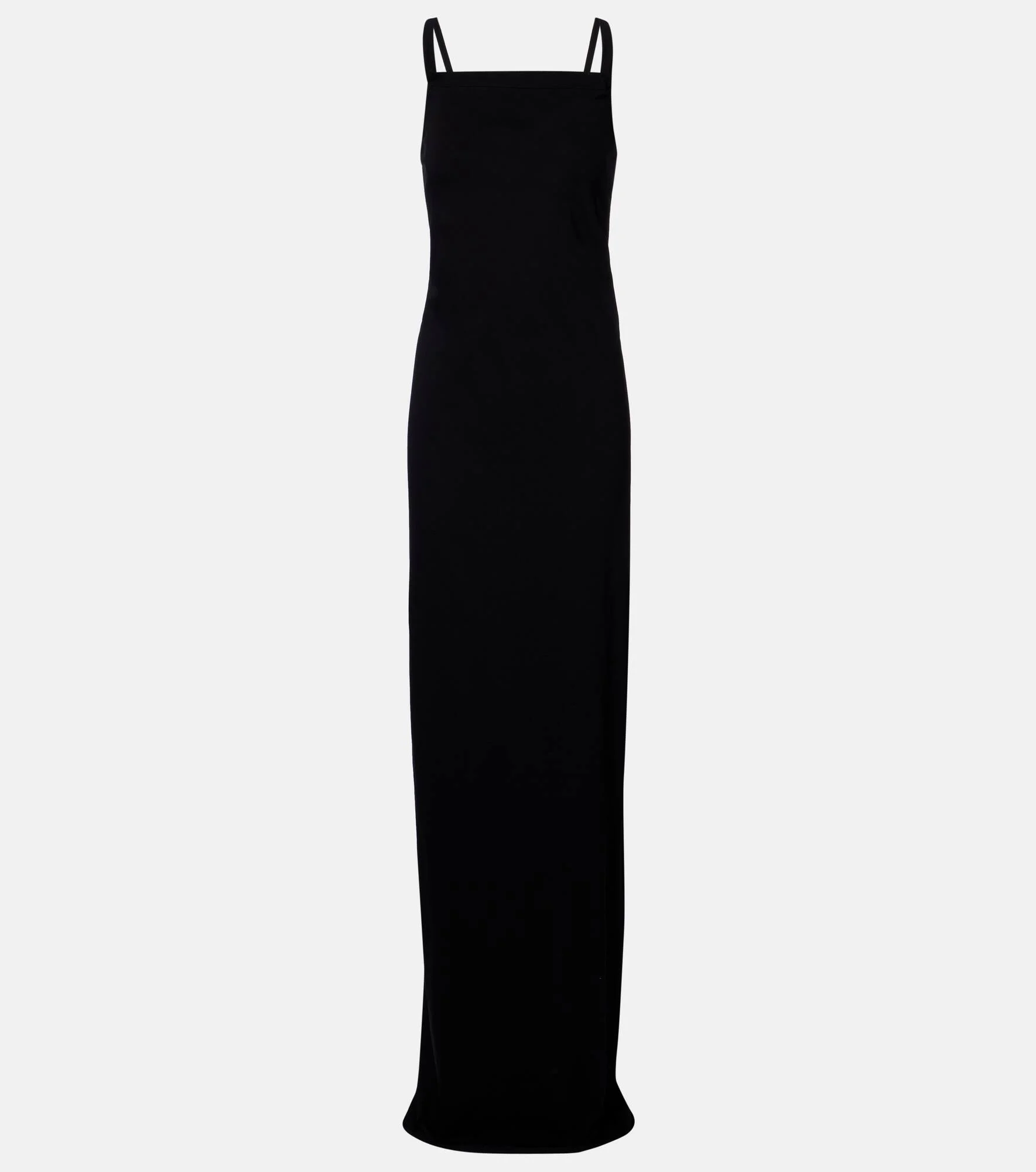 Temple layered cotton jersey maxi dress - 1