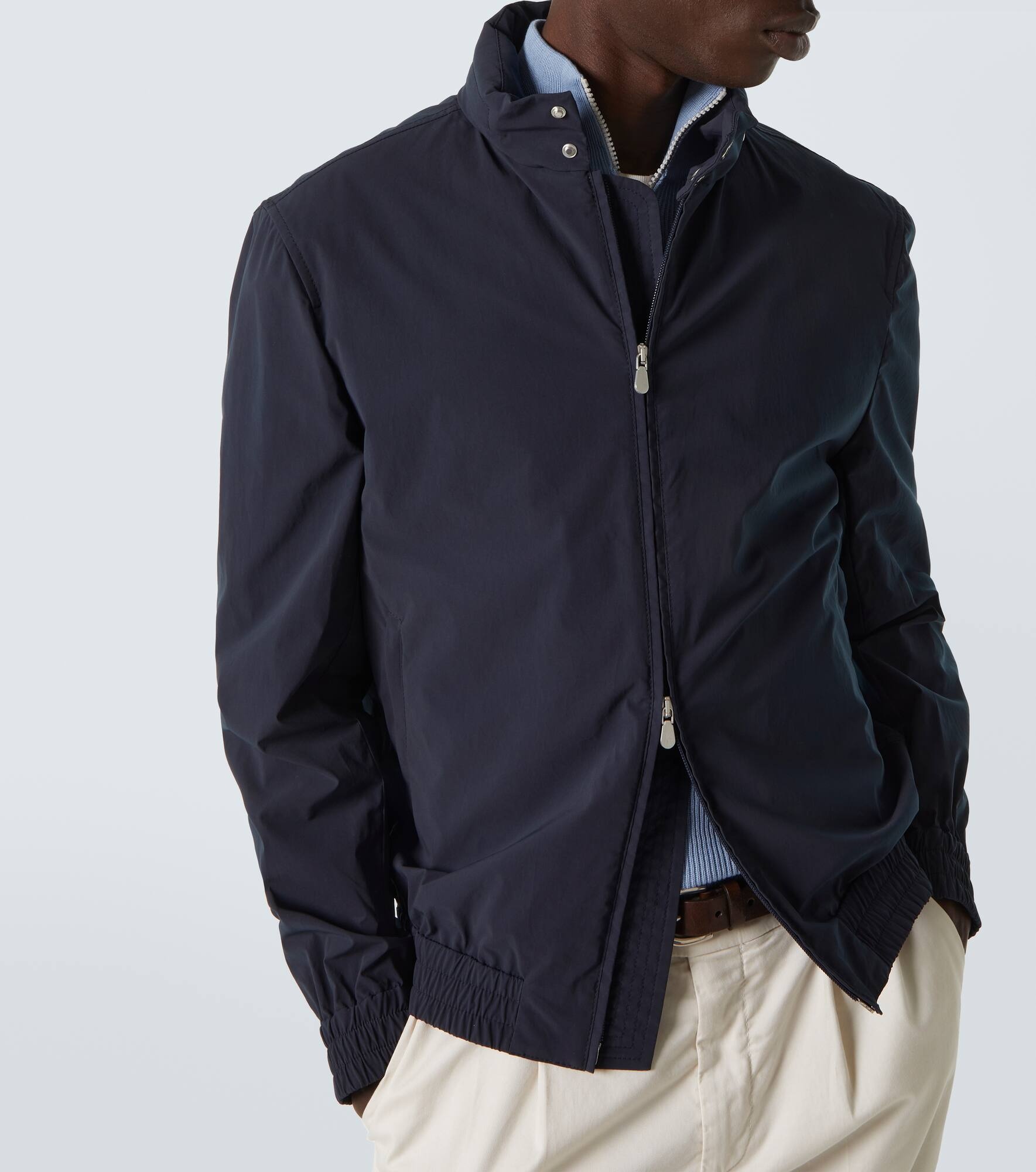 Cotton bomber jacket - 5