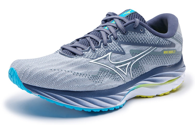 Mizuno Mizuno Wave Rider 27 'Grey Blue' J1GC230301 | REVERSIBLE