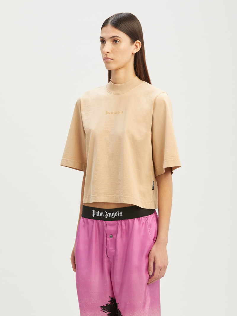 Reversed Logo Cropped T-Shirt 4