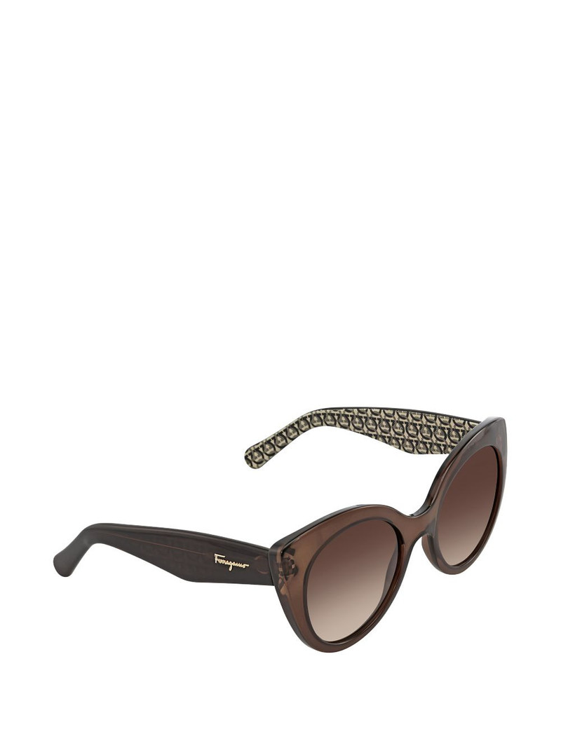 FERRAGAMO cat-eye full-rim sunglasses outlook