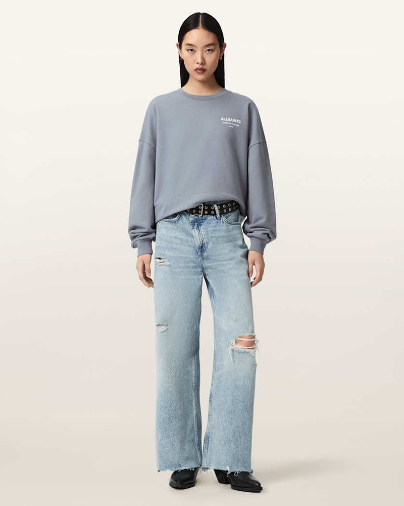DREAMER LILA OVERSIZED COTTON SWEATSHIRT 6