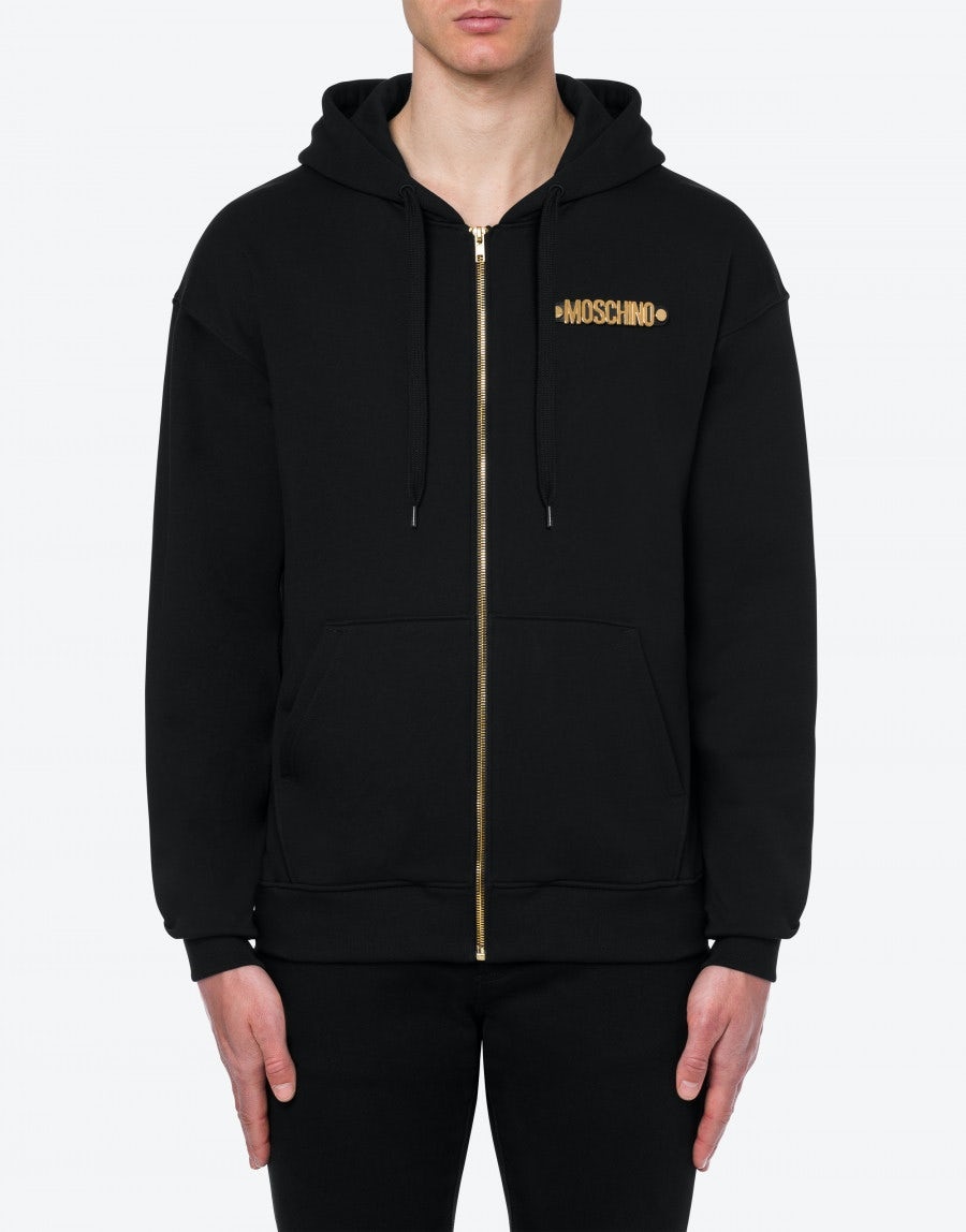 LETTERING LOGO ZIP SWEATSHIRT - 2