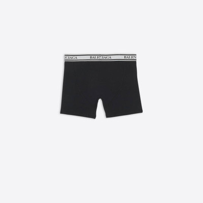 BALENCIAGA Men's Boxer Briefs in Black outlook