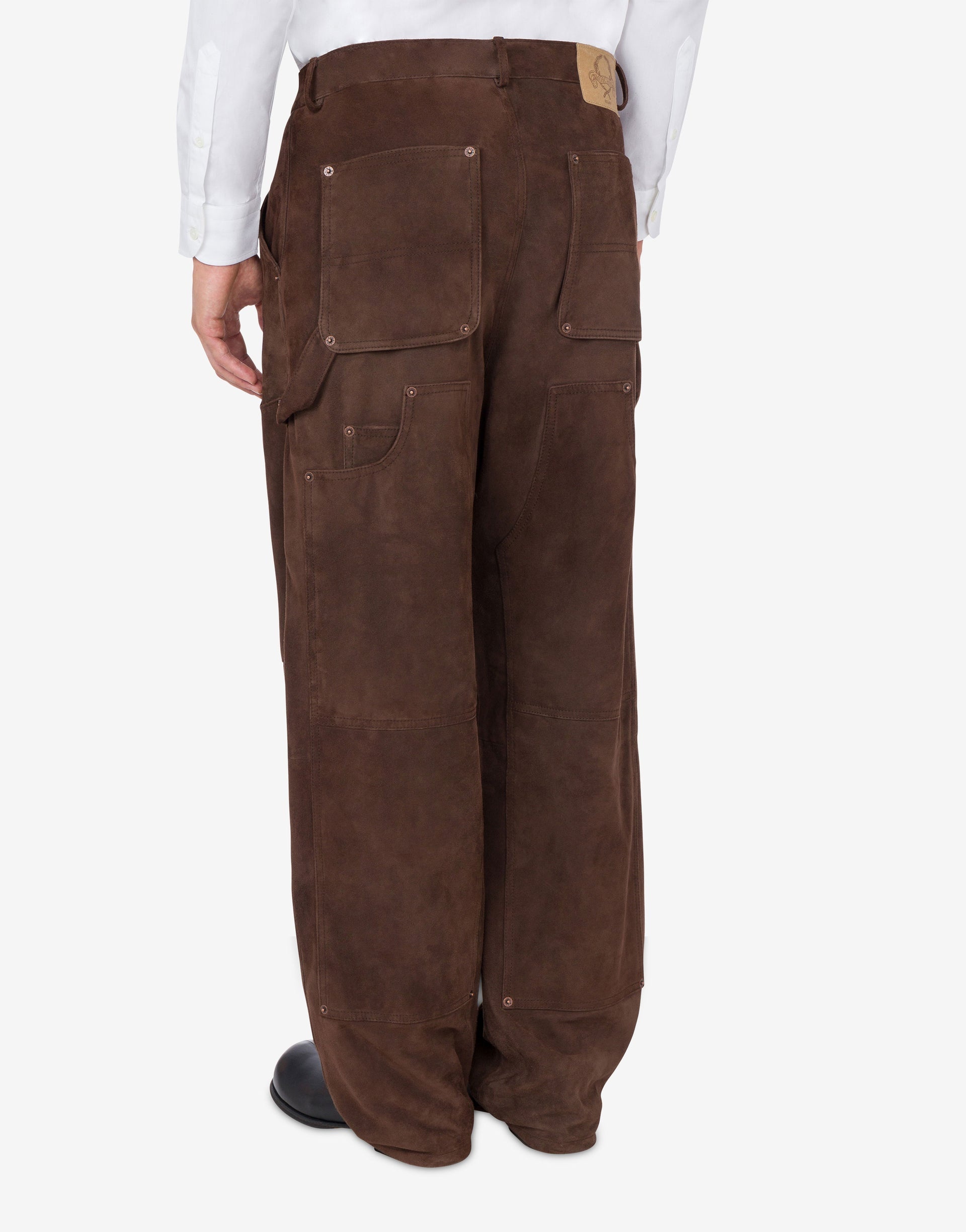 LIGHT SUEDE PANTS - 2