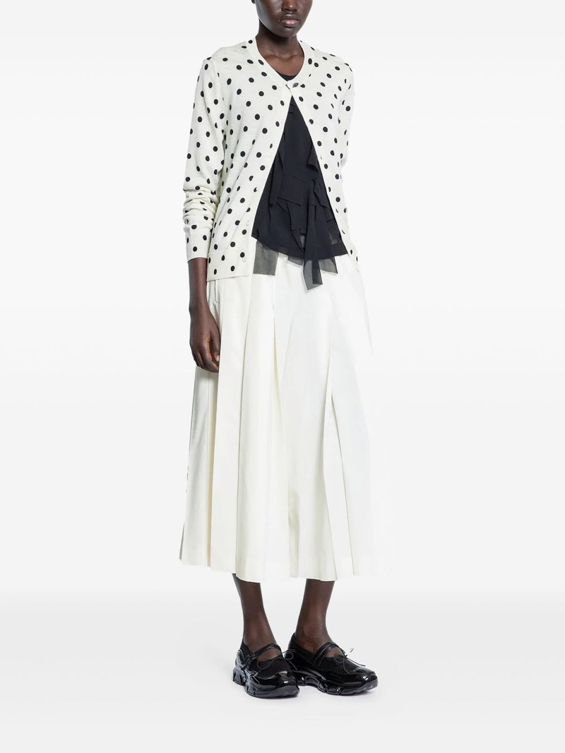 Comme Des Garçons pleated trousers outlook