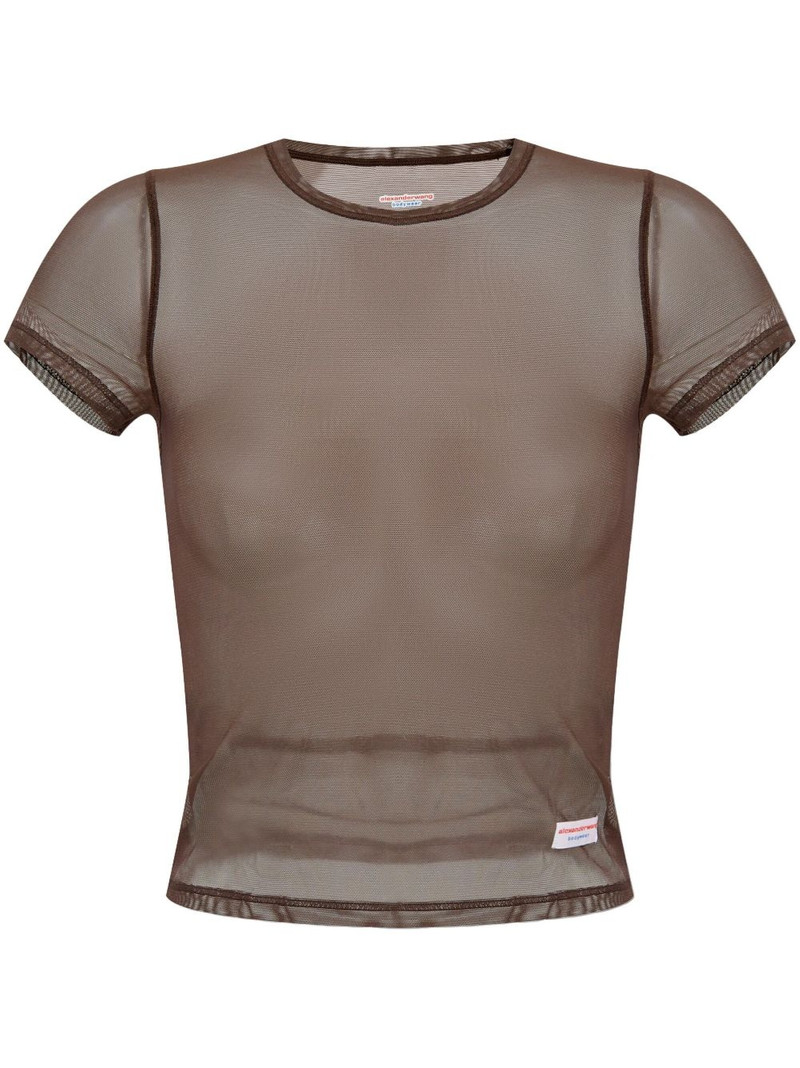 cropped T-shirt - 1