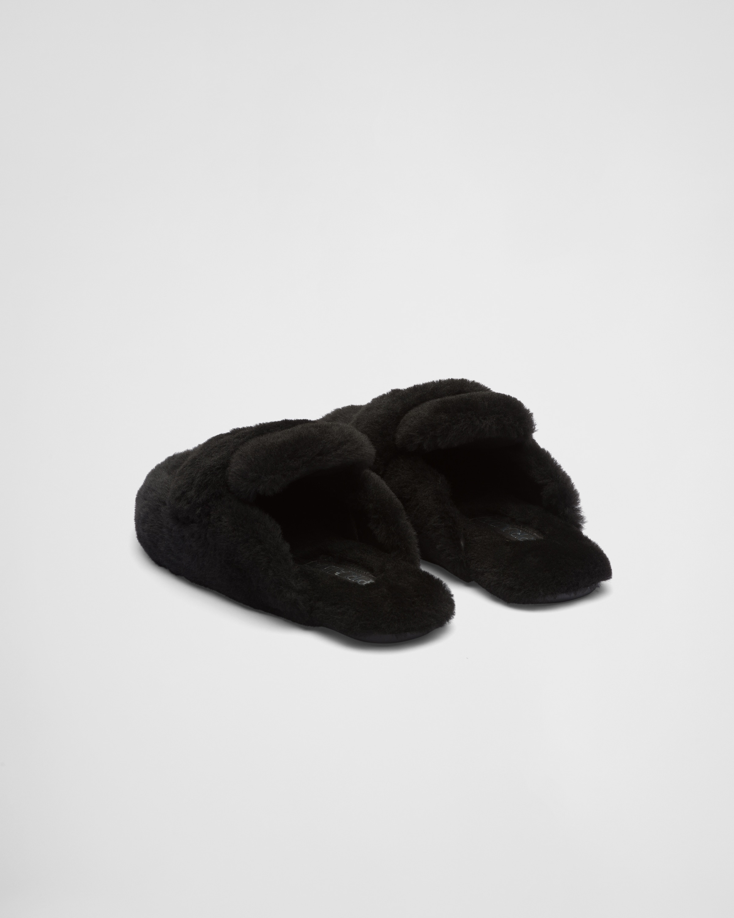Shearling mules - 5