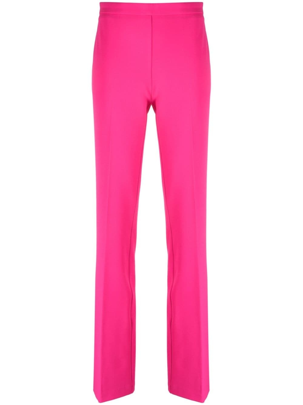 high-waisted tailored trousers - 1