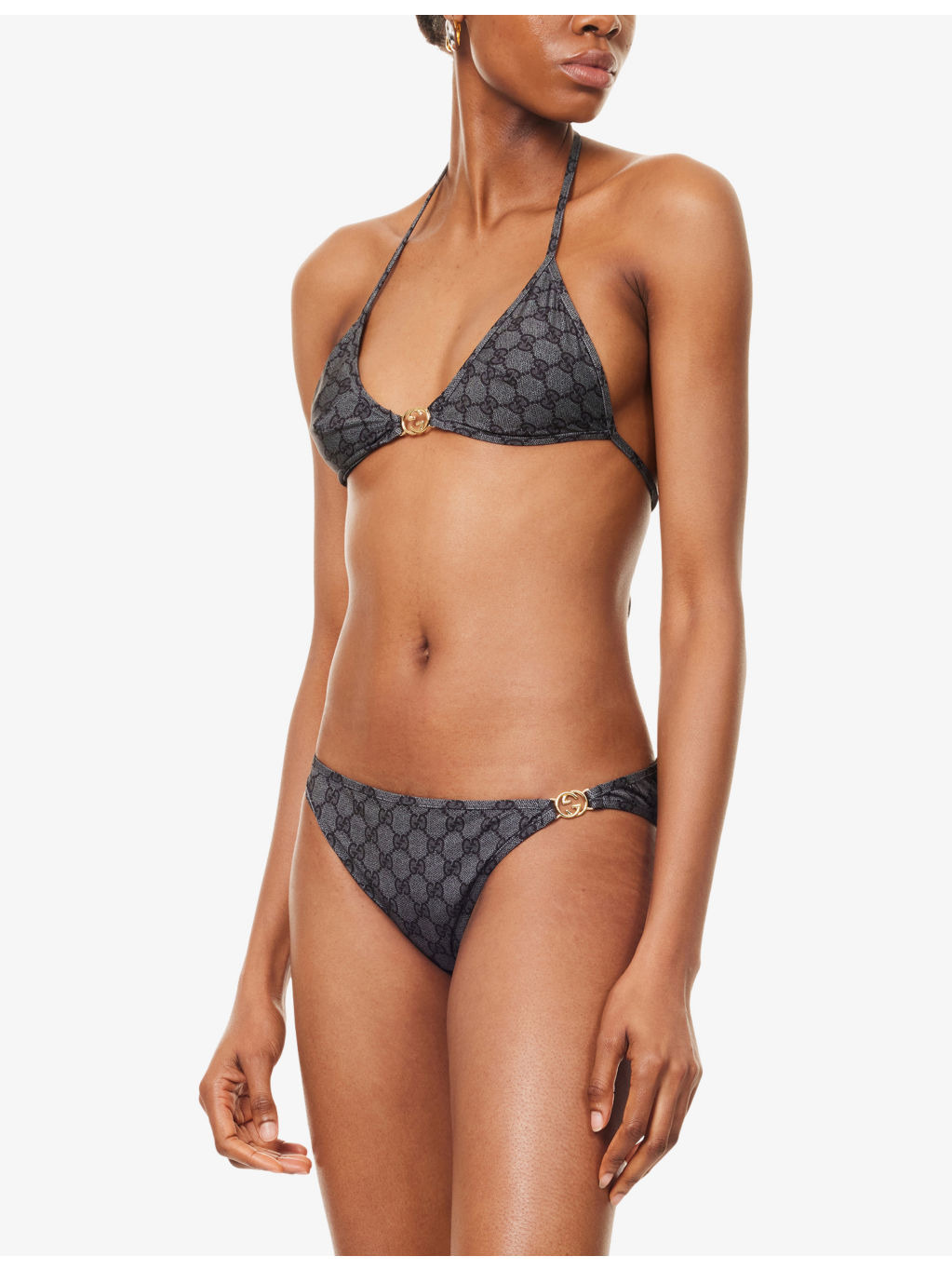 GG Supreme Logo-Embellished Bikini Set - 2